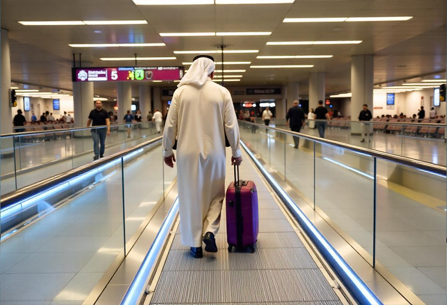 Moving walkway